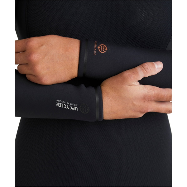 Billabong Womens Furnace Natural 5/4mm Hooded Chest Zip Wetsuit ABJW100218 - Black